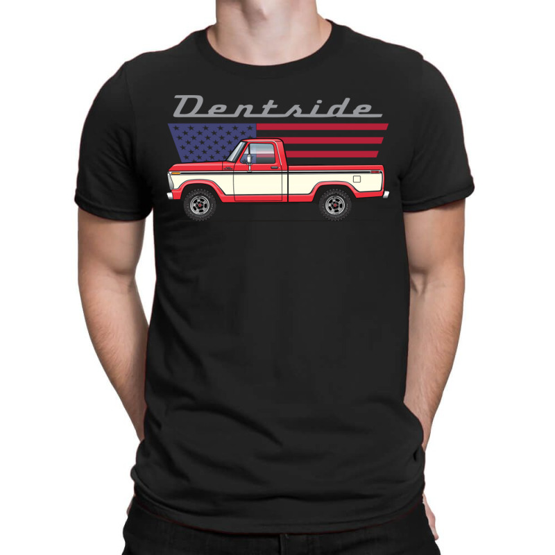 Dentside Castillo Red And Wimbledom White T-shirt | Artistshot