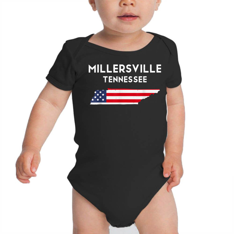 Millersville Tennessee Usa State America Travel Tennessean T Shirt Baby Bodysuit | Artistshot