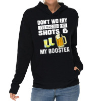 Don't Worry I've Had Both My Shots Funny Vaccine Lightweight Hoodie | Artistshot