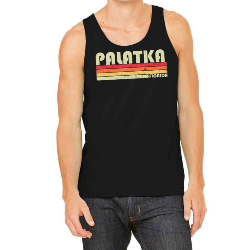 Palatka Fl Florida City Home Roots Retro 70s 80s Tank Top by hongquangd | Artistshot