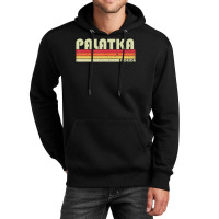 Palatka Fl Florida City Home Roots Retro 70s 80s Unisex Hoodie | Artistshot