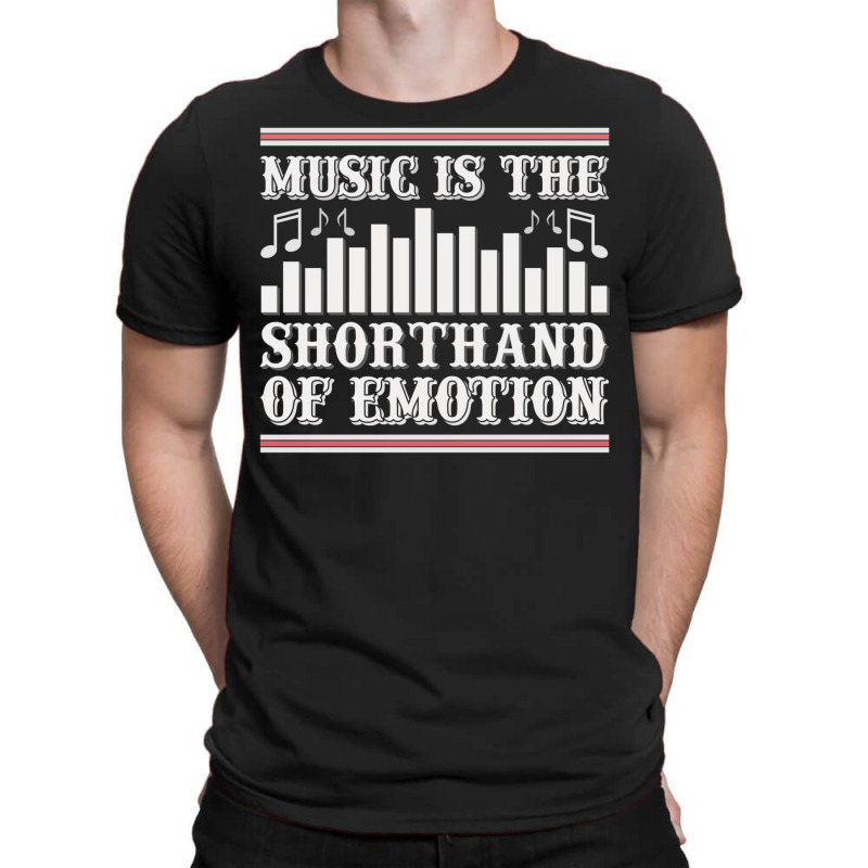 Music Is The Shorthand Of Emotion Music Lover Classic  Stars T-shirt | Artistshot