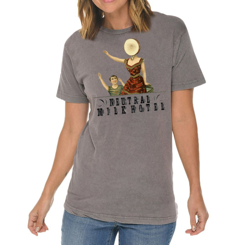 Neutral Milk Hotel In The Aeroplane Over The Sea  T Vintage T-shirt | Artistshot