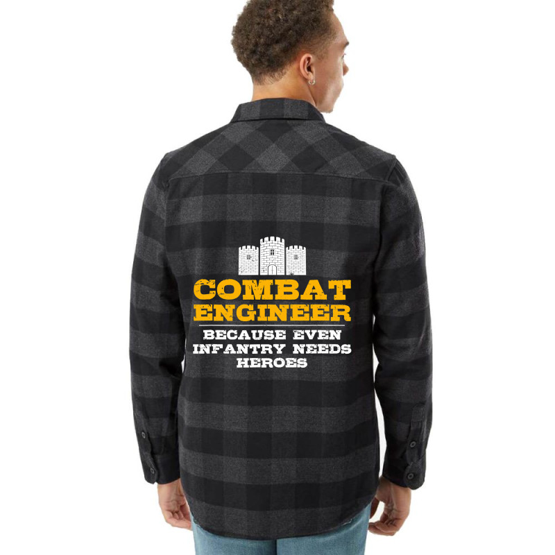 Combat Engineer  Engineer Gifts  Army Engineering Flannel Shirt by Aliceartist | Artistshot