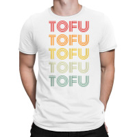 Tofu Foodie Vegetarian Retro Style World Vegan Day Tank Top T-shirt | Artistshot