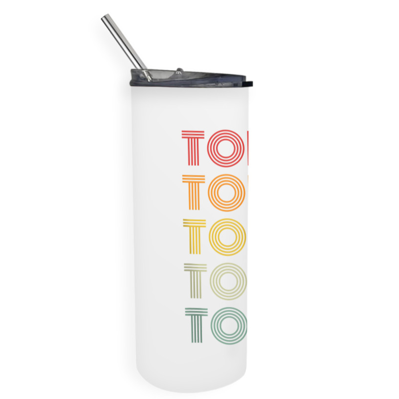 Tofu Foodie Vegetarian Retro Style World Vegan Day Tank Top Skinny Tumbler | Artistshot