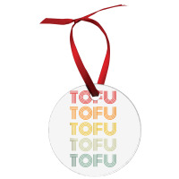 Tofu Foodie Vegetarian Retro Style World Vegan Day Tank Top Ornament | Artistshot