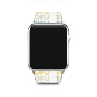 Tofu Foodie Vegetarian Retro Style World Vegan Day Tank Top Apple Watch Band | Artistshot