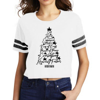 Names Of Jesus Christmas Tree Christmas Pajama Family Scorecard Crop Tee | Artistshot