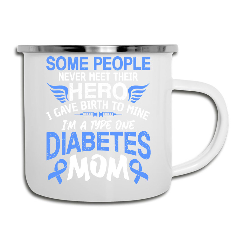 Type 1 Diabetes Mom Mother T1d Diabetic Awareness Women Pullover Hoodi Camper Cup | Artistshot