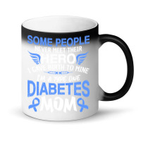 Type 1 Diabetes Mom Mother T1d Diabetic Awareness Women Pullover Hoodi Magic Mug | Artistshot