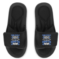 Type 1 Diabetes Mom Mother T1d Diabetic Awareness Women Pullover Hoodi Slide Sandal | Artistshot