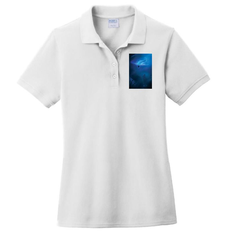 Subnautica Ghost Leviathan Ladies Polo Shirt by richardfidler | Artistshot