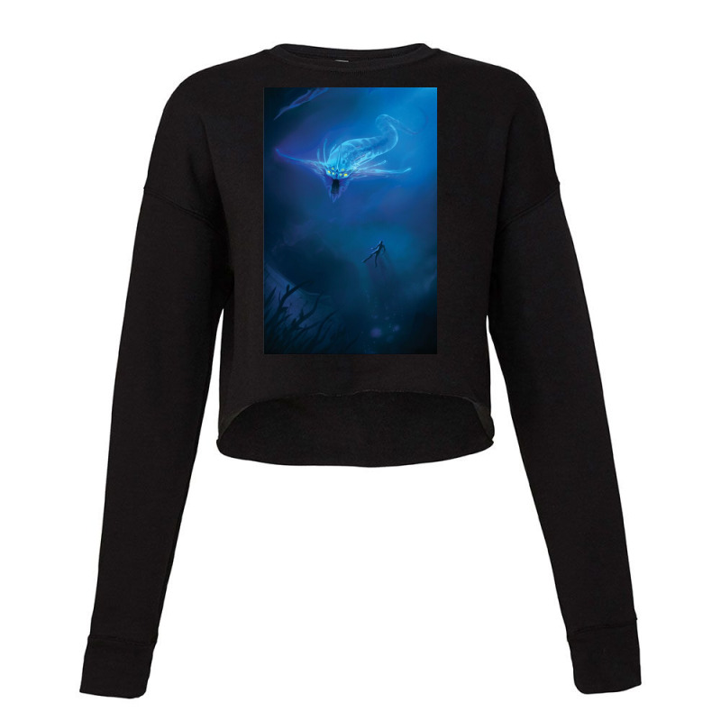 Subnautica Ghost Leviathan Cropped Sweater by richardfidler | Artistshot