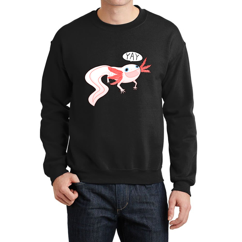 Axolotl-yl2ka Crewneck Sweatshirt by Min09 | Artistshot