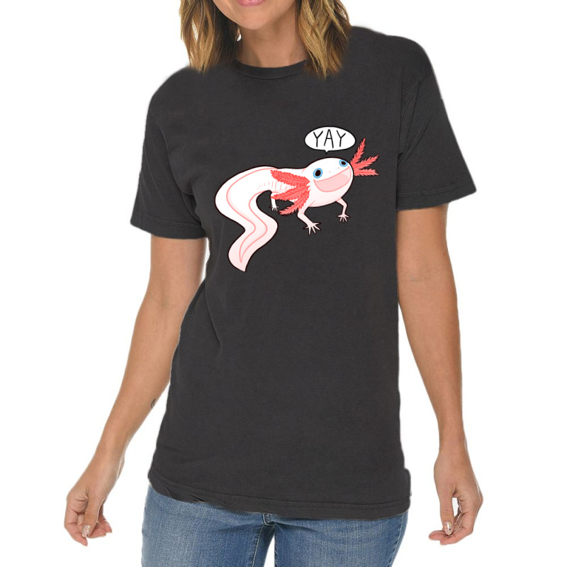 Axolotl-yl2ka Vintage T-Shirt by Min09 | Artistshot