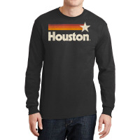 Vintage Houston Texas T Shirt Houston Strong Stripes T Shirt Long Sleeve Shirts | Artistshot