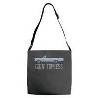 Goin Topless Silver Blue Adjustable Strap Totes | Artistshot