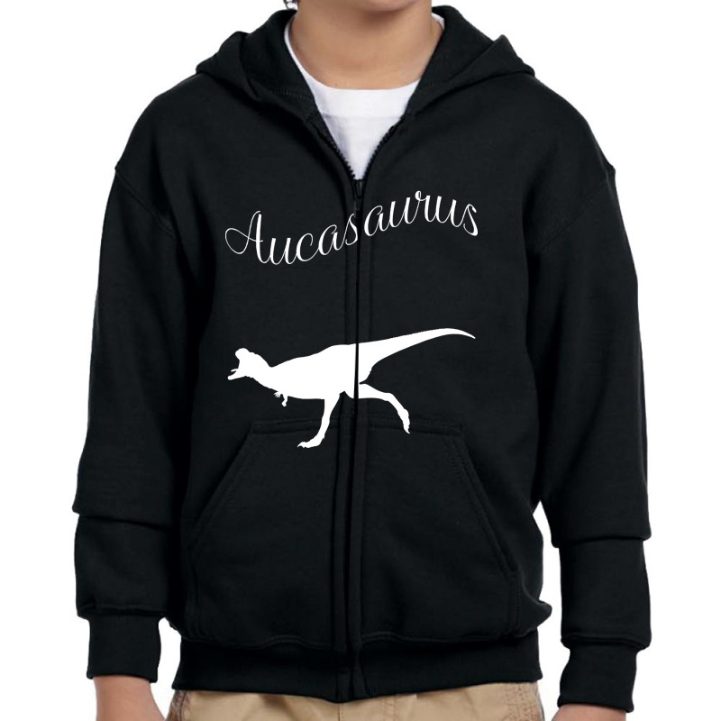 Aucasaurus Youth Zipper Hoodie | Artistshot