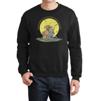 Everything That Exists Must Perish Faded Style Nihilist Design Crewneck Sweatshirt | Artistshot