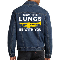 May The Lungs Be With You Classic  Boy Men Denim Jacket | Artistshot