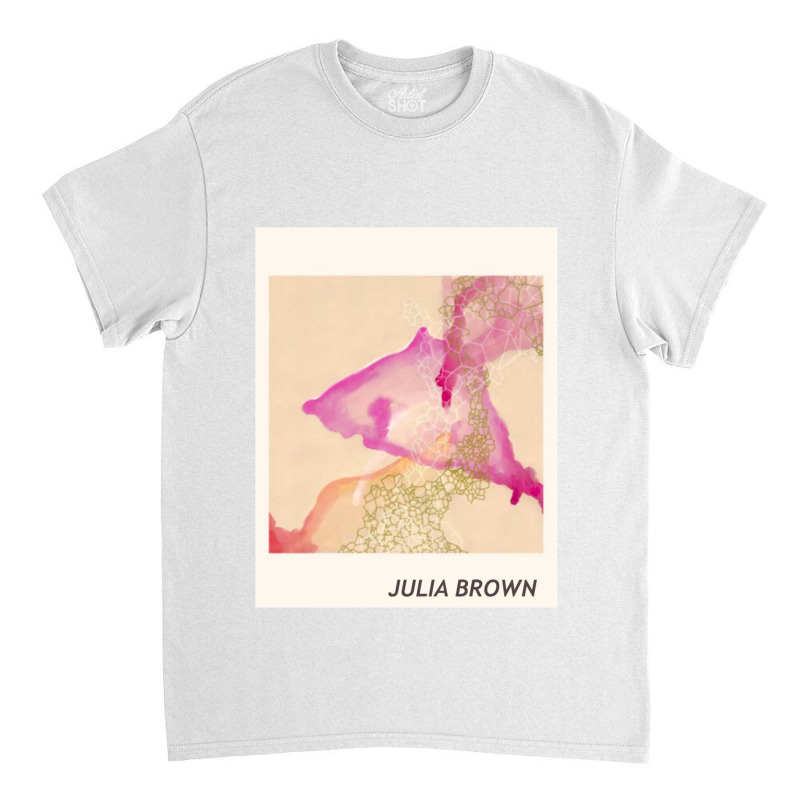 Julia Brown Watercolor Classic T-shirt by NINOZKABAUGHMAN | Artistshot