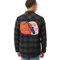 Tenor Saxophone Sticker Classic  Nostalgia Flannel Shirt | Artistshot