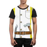 Construction Worker Halloween Costume For Boys Kids   Adults Graphic T-shirt | Artistshot