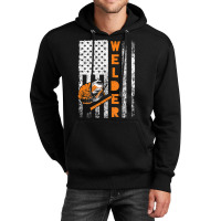 Welder Flag Welder For Welders Welding Outfit Unisex Hoodie | Artistshot