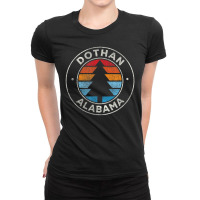 Dothan Alabama Al Vintage Retro 70s Ladies Fitted T-shirt | Artistshot