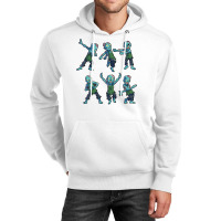 Dancing Zombie Halloween Kids Boys Girls Dabbing Zombie Unisex Hoodie | Artistshot