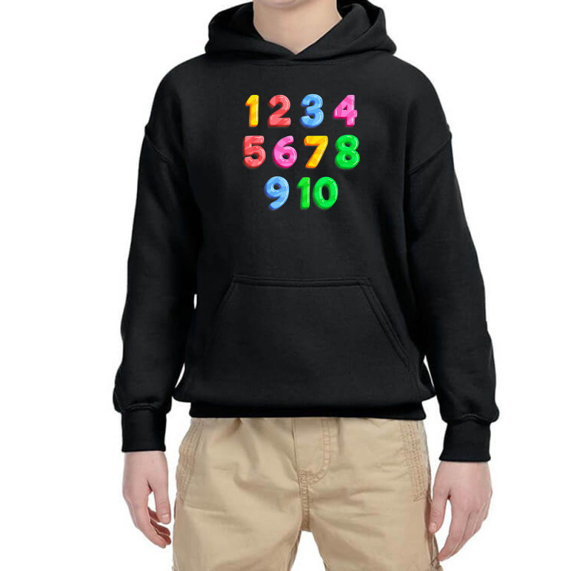 Math Numbers Learning Best Preschool Education Gift Youth Hoodie by yumgaugeteuda | Artistshot