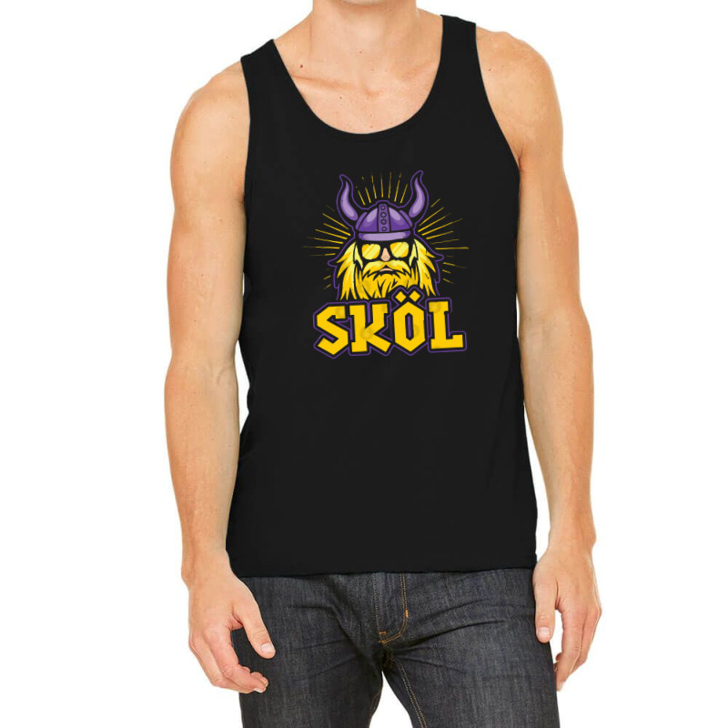 Skol Vikings Nordic Scandinavian Helmet Gift Tank Top | Artistshot