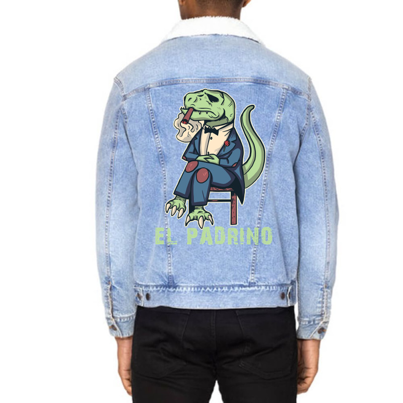 Padrino-fnjes Unisex Sherpa-Lined Denim Jacket by webberkyla | Artistshot