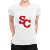 .simpson College Ladies Fitted T-shirt | Artistshot