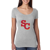 .simpson College Women's Triblend Scoop T-shirt | Artistshot