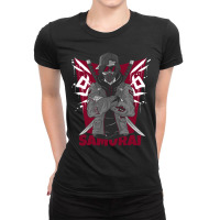 Male Swordsmanamine Fighter 1 Ladies Fitted T-shirt | Artistshot