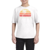 Edisto Beach Sc Vintage 70s Retro Throwback Youth Tee | Artistshot