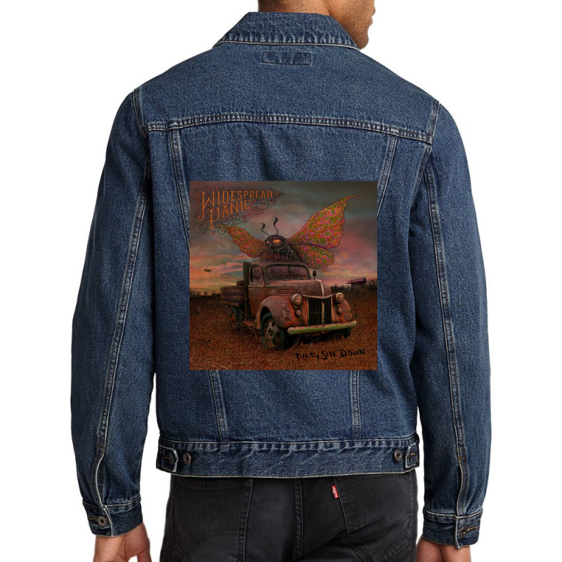 Widespread Panic Dirty Side Down Men Denim Jacket by RonaldLagman | Artistshot