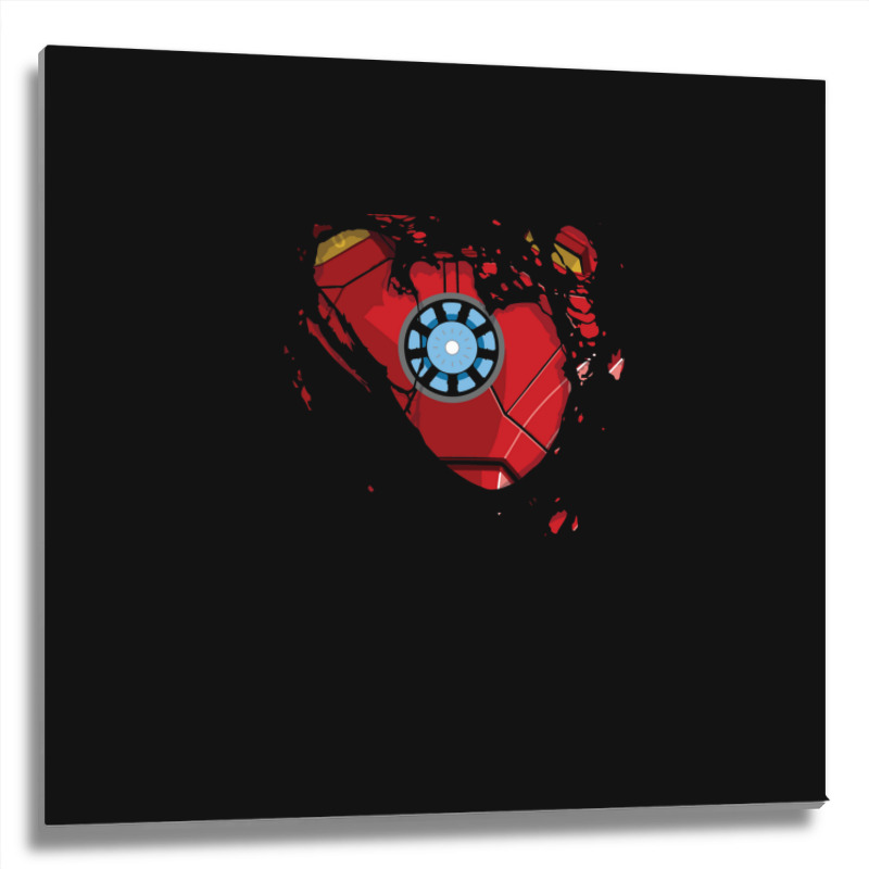 Ripped Reactor 1 Metal Print Square | Artistshot