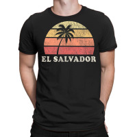 El Salvador Vintage 70s Retro Throwback T-shirt | Artistshot