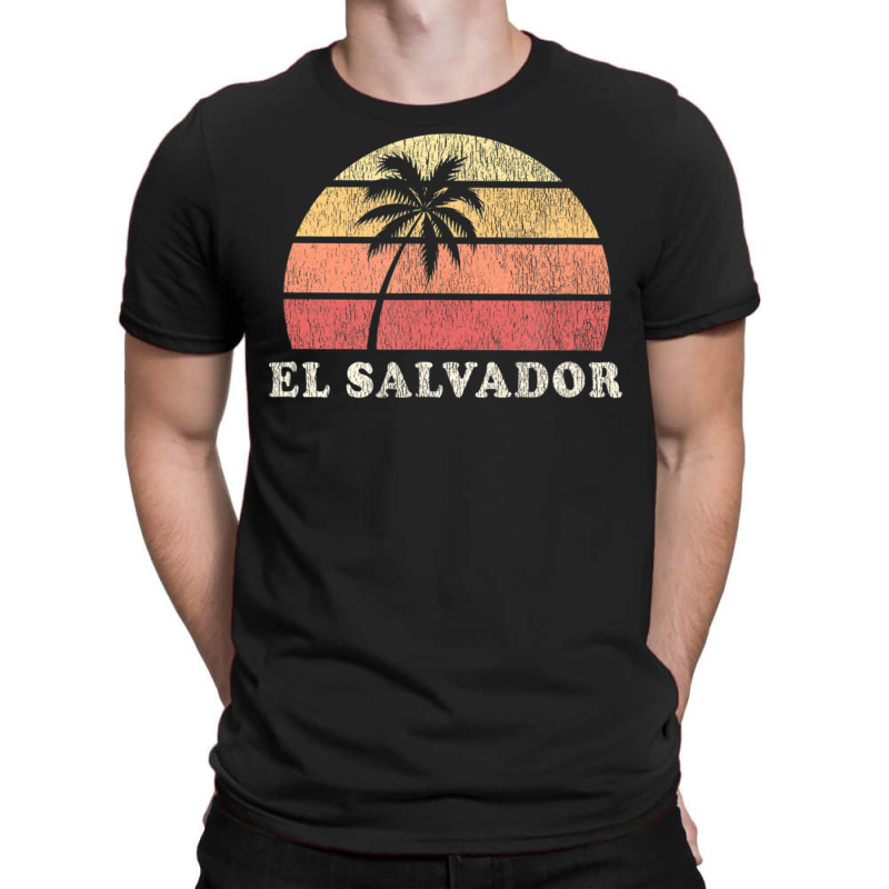 El Salvador Vintage 70s Retro Throwback T-Shirt by michaelyounger19 | Artistshot