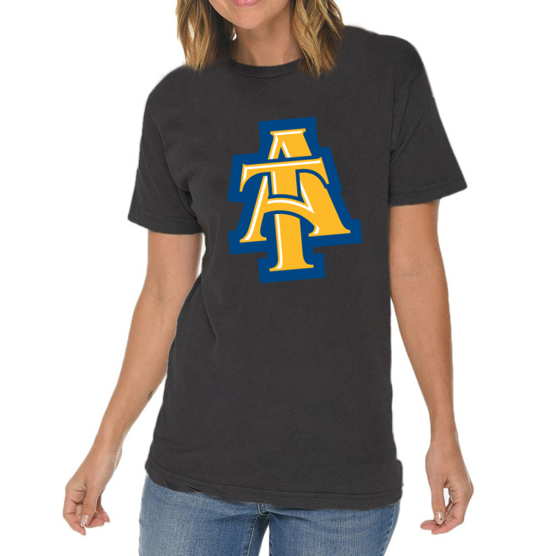 (north Carolina A&t Aggies) Vintage T-Shirt by Franksynot | Artistshot