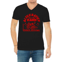 Radio Alternatief Beringen Belgium V-neck Tee | Artistshot