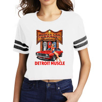 Vintage Old School Muscle Race Car American Classic Gift Scorecard Crop Tee | Artistshot