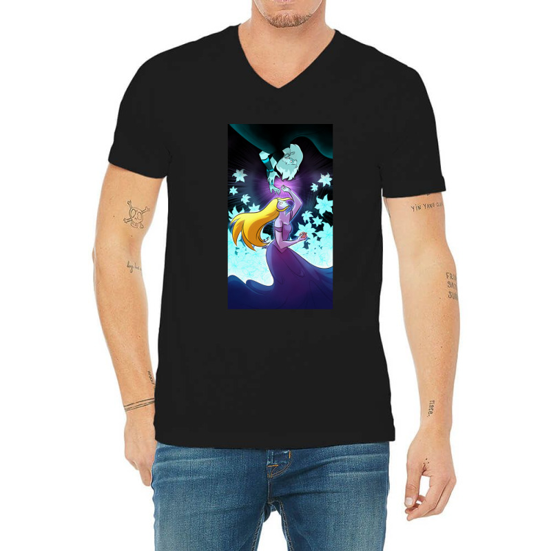 Illustration Hades And Persephone 104k V-neck Tee | Artistshot