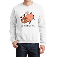 Peppa Pig Memes  Acrophobia Crewneck Sweatshirt | Artistshot