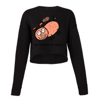 Peppa Pig Memes  Acrophobia Cropped Sweater | Artistshot