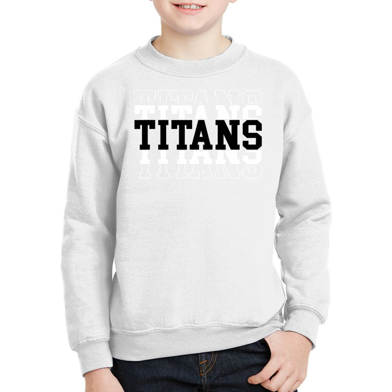 Fun Titans Fan Design Youth Sweatshirt | Artistshot