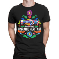 Funny Mexican American Latinos Nicaragua September 16 Gift National Hi T-shirt | Artistshot